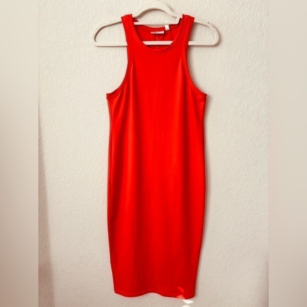 Leith Crew Neck Bodycon Dress SZ S